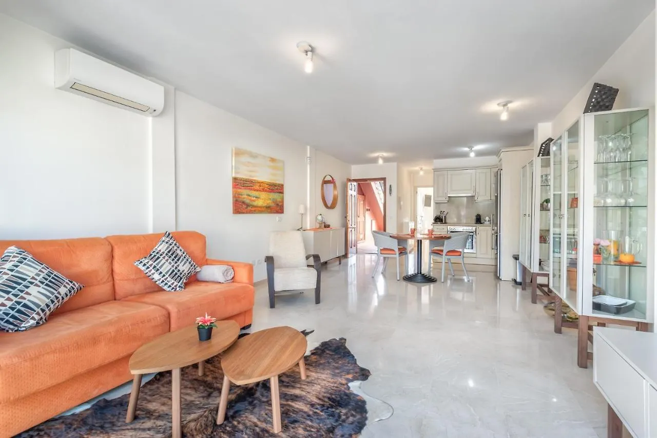 Semesterbostad Paraiso J47 Partial Sea View & Sunny Terrace 1B Palm-mar